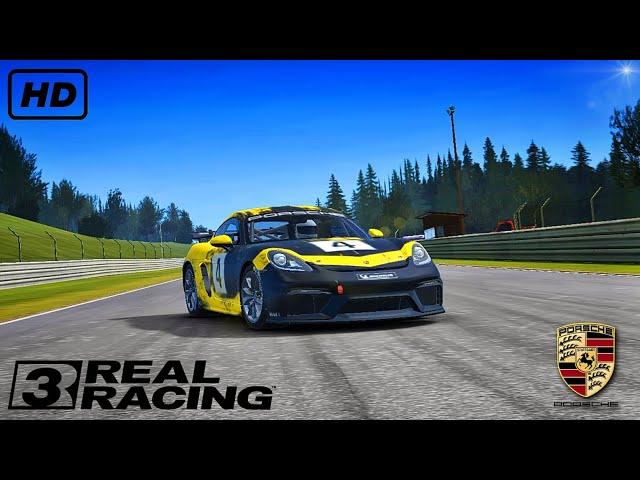 Porsche 718 Cayman GT4 Clubsport| Real Racing 3