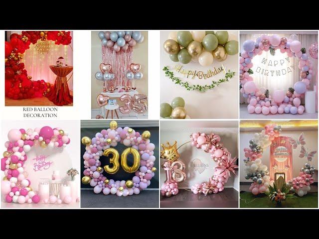 Balloon decoration ideas for birthday ||Balloon decoration