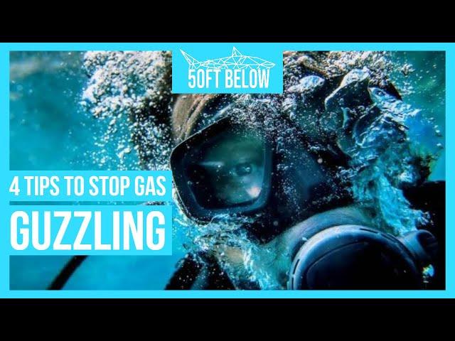 How to Use Less Air While Scuba Diving | 4 Easy tips!