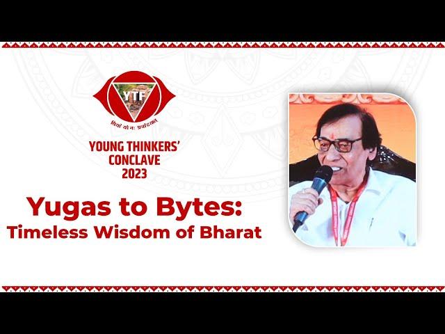 Yugas to Bytes: Timeless Wisdom of Bharat by Dr. Kapil Tiwari at YTC'23 | NLIU Bhopal