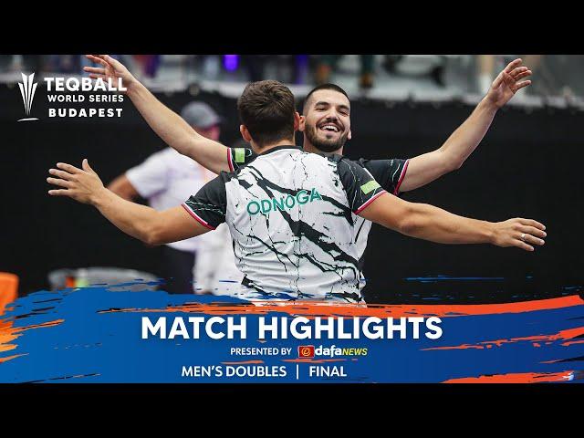 Teqball World Series 2024 - Budapest | Men's Doubles, Finals | Match Highlights by Dafanews