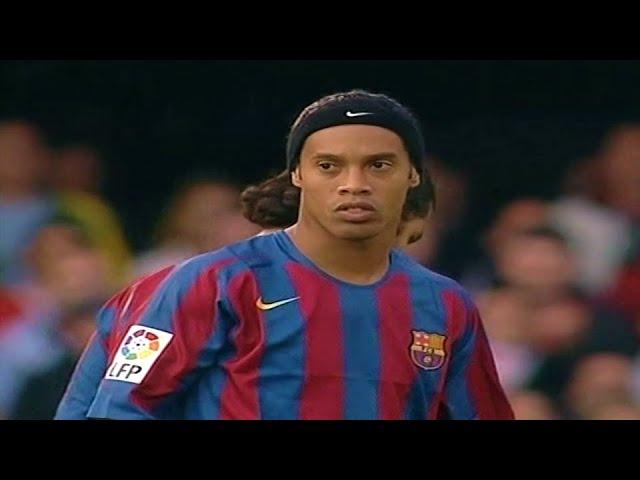 RONALDINHO 2005/06  Ballon d'Or Level: Dribbling Skills, Goals & Passes ᴴᴰ