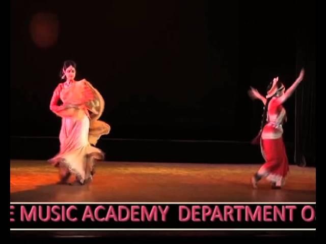 odissi kathak duet by Nandini and Alokparna