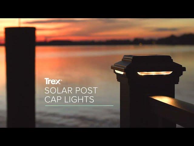 Introducing the Trex® Solar Post Cap Light