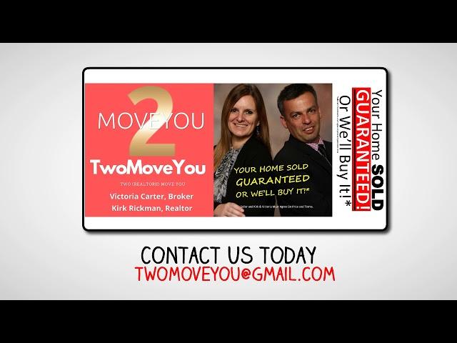 Victoria Carter and Kirk Rickman Two Realtors Who Guarantee Services In Writing, Brighton TwoMoveYou