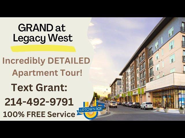 Grand at Legacy West | Plano TX | LOVE the 1 Bedroom Model!