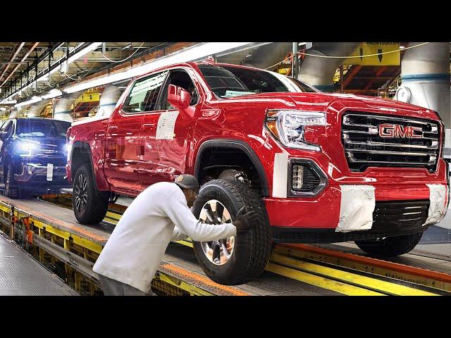 Inside US Best Mega Factory Producing the Massive GMC Sierra - Production Line