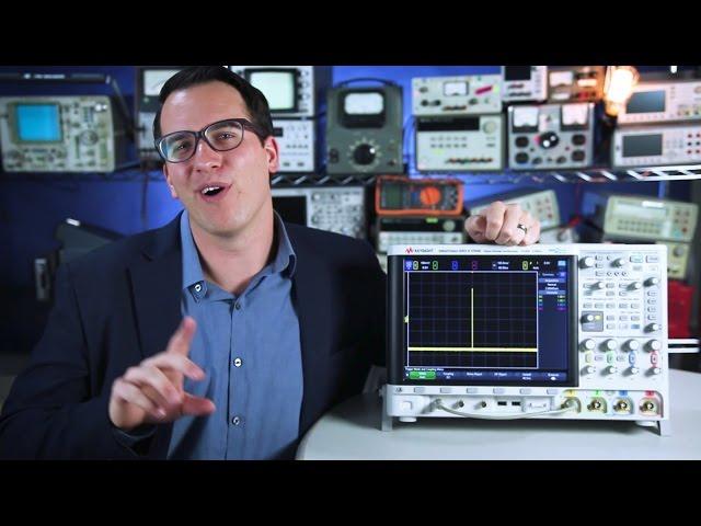 Triggering tricks for infrequent signals - Oscilloscope How To - The 2-Minute Guru (s1e5)