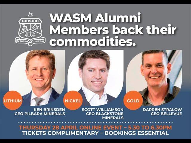 WASM Alumni -  Back Your Commodity Panel event