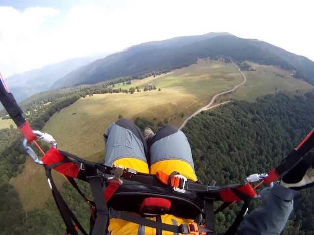 Gleitschirmfliegen in den Vogesen - einfach toll! 30.08.2013