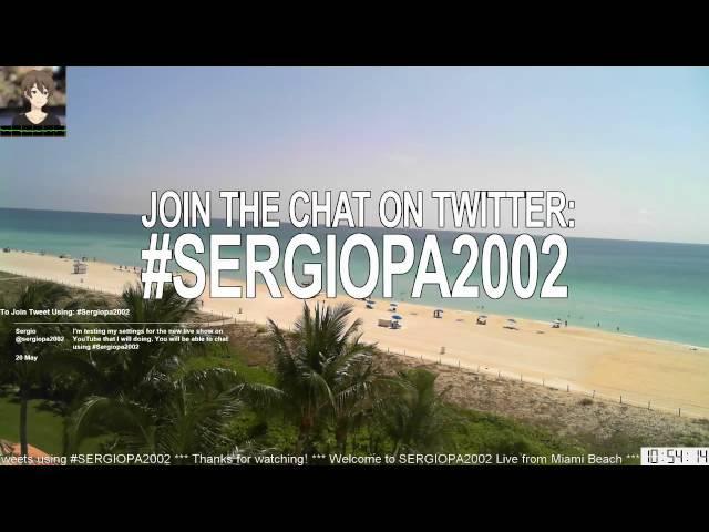 SERGIOPA2002 Live from Miami Beach 5/22/2016 - Topic: Game of Thrones & Similar Series