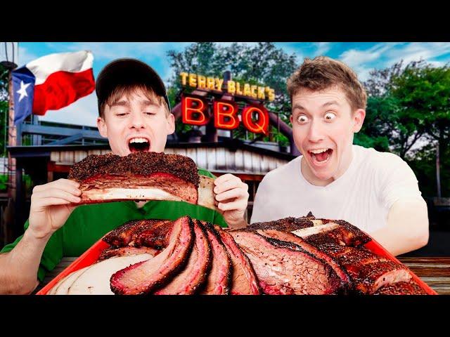 Two Brits try real Texas BBQ for the first time!