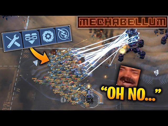 3 MILLION HEALTH TANK BLOB - Do NOT Try This Sledgehammer Strat  - Mechabellum Gameplay Cast