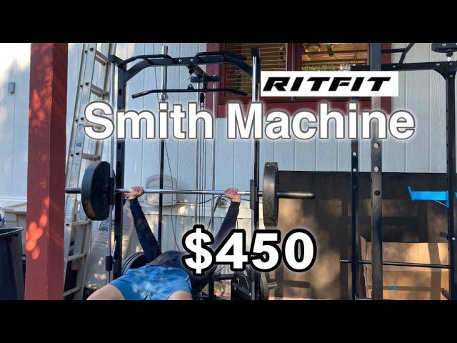 Smith Machine Only $450? You Bet - Ritfit Smith Machine 1.0