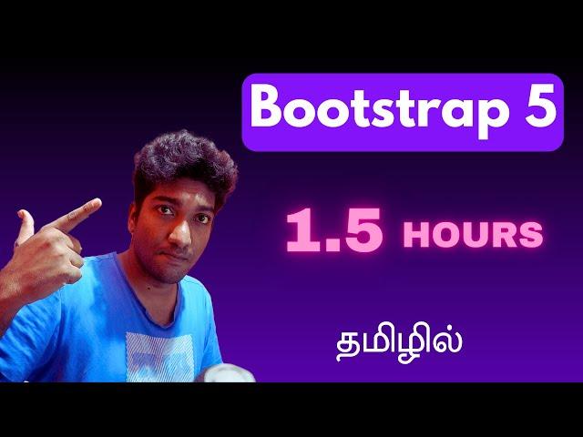 Bootstrap 5 Tutorial for Beginners to Advanced | Learn Responsive Web Design in Tamil