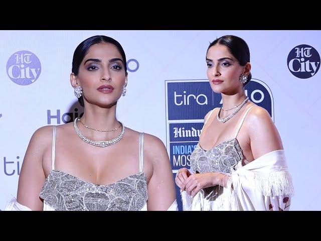 Sonam Kapoor SLAYS in Stunning Gown at HT Most Stylish Awards 2025