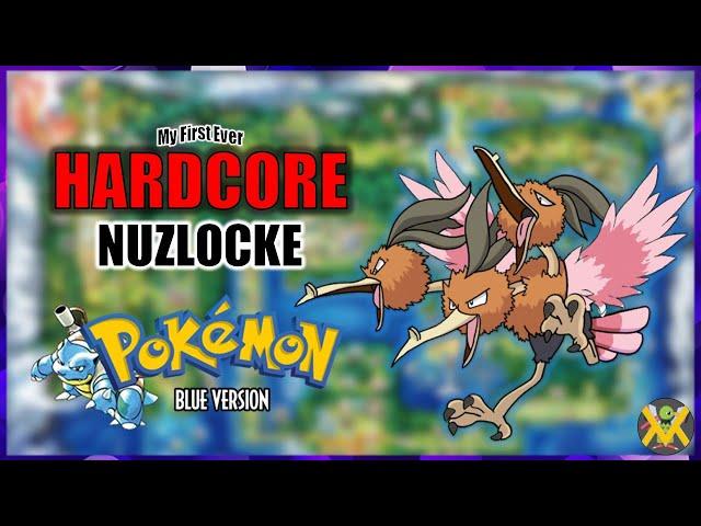 My First Ever Hardcore Nuzlocke - Pokémon Blue (Pokémon Challenge)