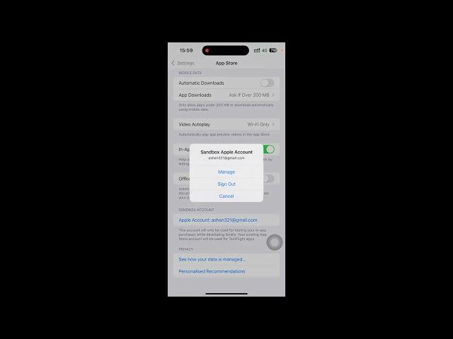 How to Add a Sandbox Account to iPhone/iPad to Test Subscriptions on an iOS App