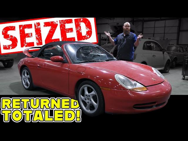 Gov't Seized Porsche 911 and Returned DEAD! Can It Be Saved?