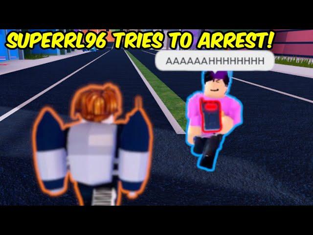CAN @SuperRL96  ARREST ME in Roblox Jailbreak???