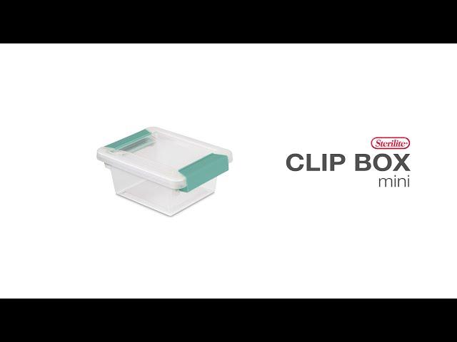 Sterilite Mini Clip Box