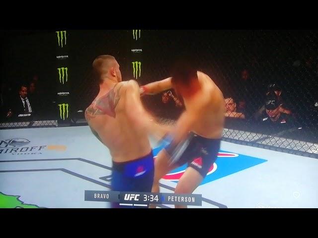 Slickest Spinning Back Fist KO Ever