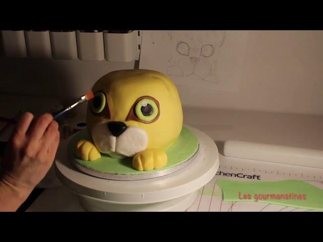 Leopard 3D cake