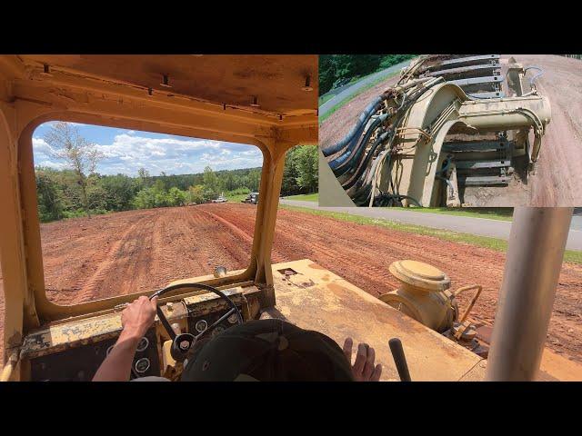 ASMR POV Fiat-Allis 161 Elevating Scraper