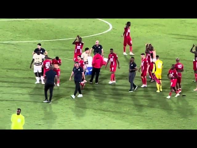 LOS 5 MINUTOS DESPUÉS DEL PITAZO FINAL!! La gente enojada Silva al equipo america vs caldas 1-1