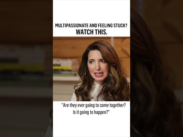 Multipassionate & feeling stuck? Watch this! | Marie Forleo #Shorts