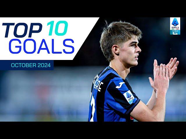 The Top 10 Goals of October | Top Goals | Serie A 2024/25