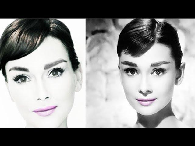 Audrey Hepburn MakeUp Tutorial: How to Look  Like Audrey Hepburn