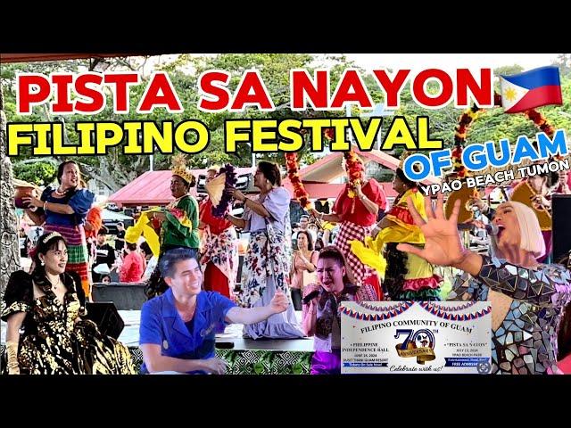 Filipino Festival  "Pista Sa Nayon" at Ypao Beach Park, Tumon Guam 