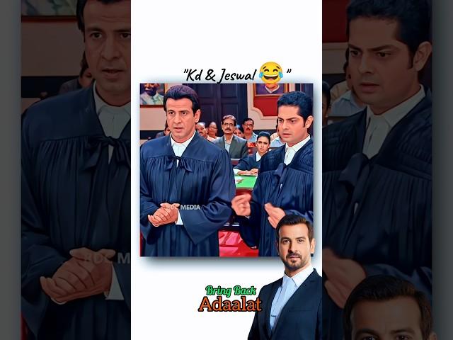 Kd & jeswal in adalat #reels #ronitboseroy #shorts #ronitroy #aadalat
