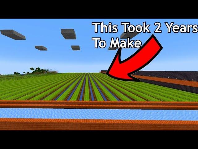 I Made The Biggest Melon Farm In Minecraft, But It Took 2 Years To Make