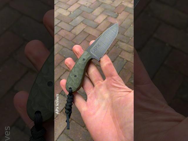 Making tactical Neck knife #shortvideo #viral #asmr #handmade #howtomake #shorts  #woodworking