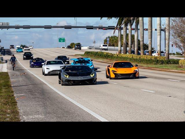 INSANE SUPERCARS at Supercar Saturdays!! | Entrances, Exits, Flybys, and MORE