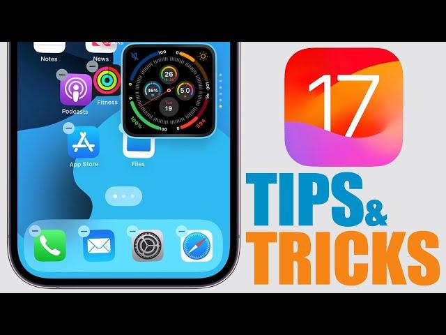 iOS 17 - 17 Tips & Tricks !