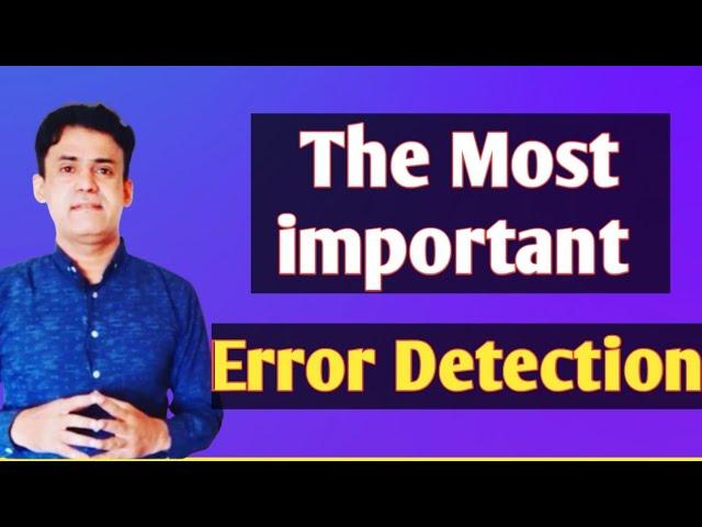 The Most Important Short Clip || Error Detection ||