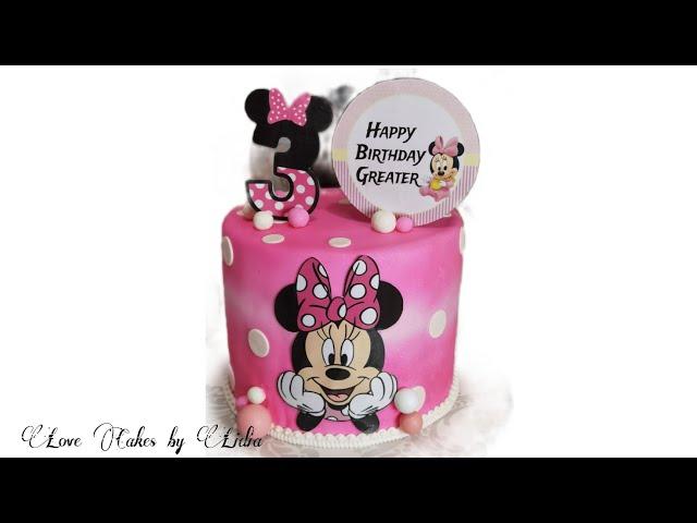 How to make a Mickie Mouse Cake #cake #lovecakesbylidia