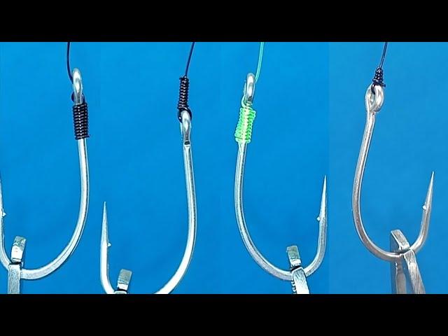 4 simpul pancing yang wajib diketahui oleh pemancing - How to tie a hook