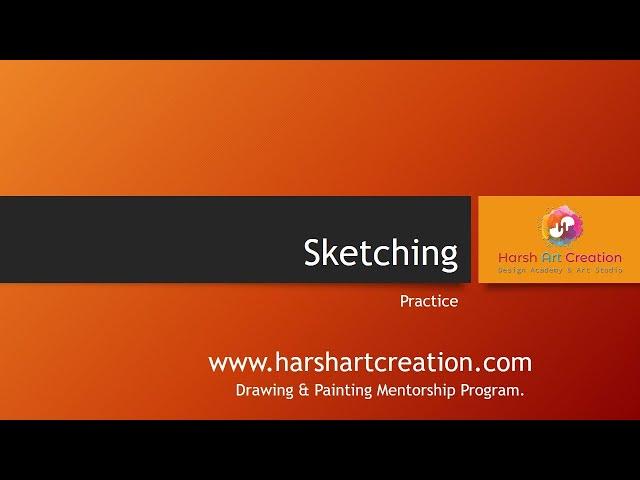 Important of Sketching by Harish Dahihande Art, Harsh Art Creation