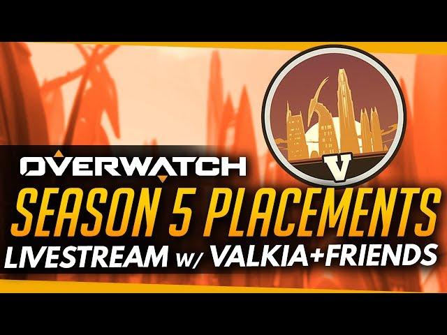 [OFFLINE] Overwatch | STREAMING OUR PLACEMENTS FT VALKIA, QUEENE AND ONEAMONGSTMANY