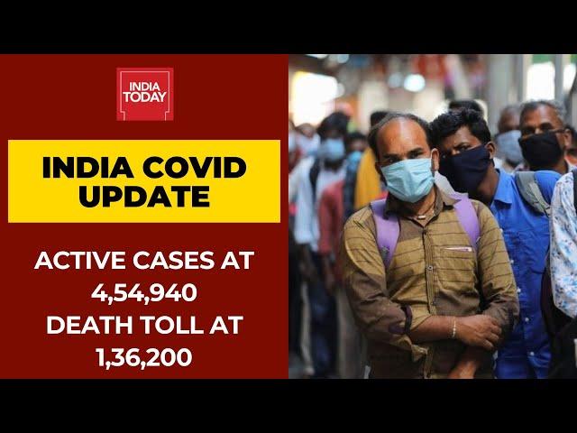 India's Covid Update: Total Active Cases At 4,54,940; Recoveries At 87,59,969 & Deaths At 1,36,200