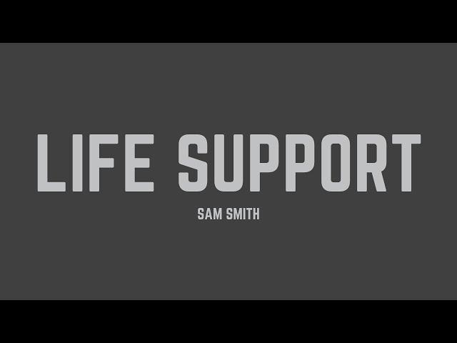 Sam Smith - Life Support (Lyrics)