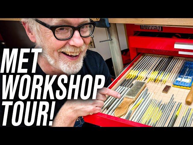 Adam Savage Tours the @metmuseum's Workshop!