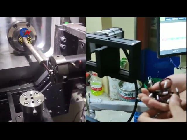 New energy enameled wire 3D bending machine, CNC enameled wire bending machine