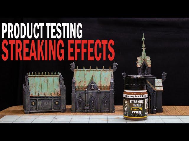 Testing Streaking Rust Effects AMMO MIG
