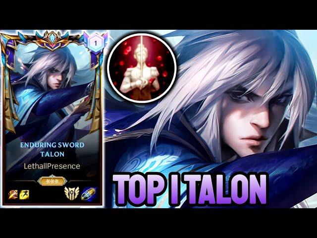 WILD RIFT TALON - TOP 1 TALON GAMEPLAY - CHALLENGER RANKED