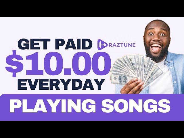 RAZTUNE REVIEW - Get Paid $10 Daily Listening to Music on RAZTUNE (LEGIT OR SCAM?) A MUST WATCH